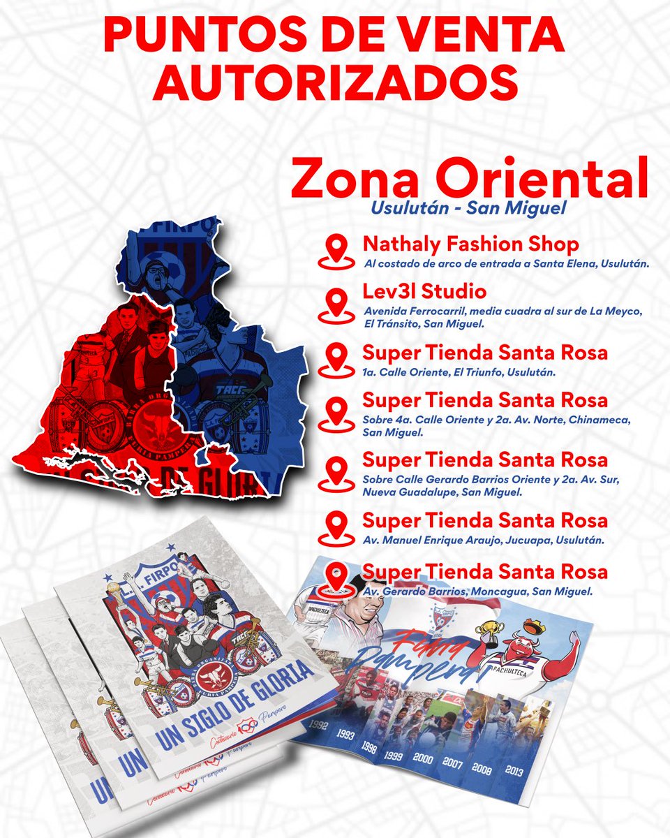 CentenarioLAF's tweet photo. ¿Ya conoces los puntos de venta para adquirir la revista de los 💯 años del tricolor? 🇳🇱 

📍Busca la tuya y no te perdas contenido completo de nuestra historia, ilustraciones de colección, once ideal, camisetas de campeonatos, entrevistas y más https://t.co/bep4BPbh2t