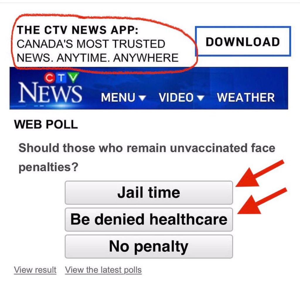 <a href="/CTVNews/">CTV News</a> Awww… CTV is upset. They thought the had a monopoly on “vile commentary” !