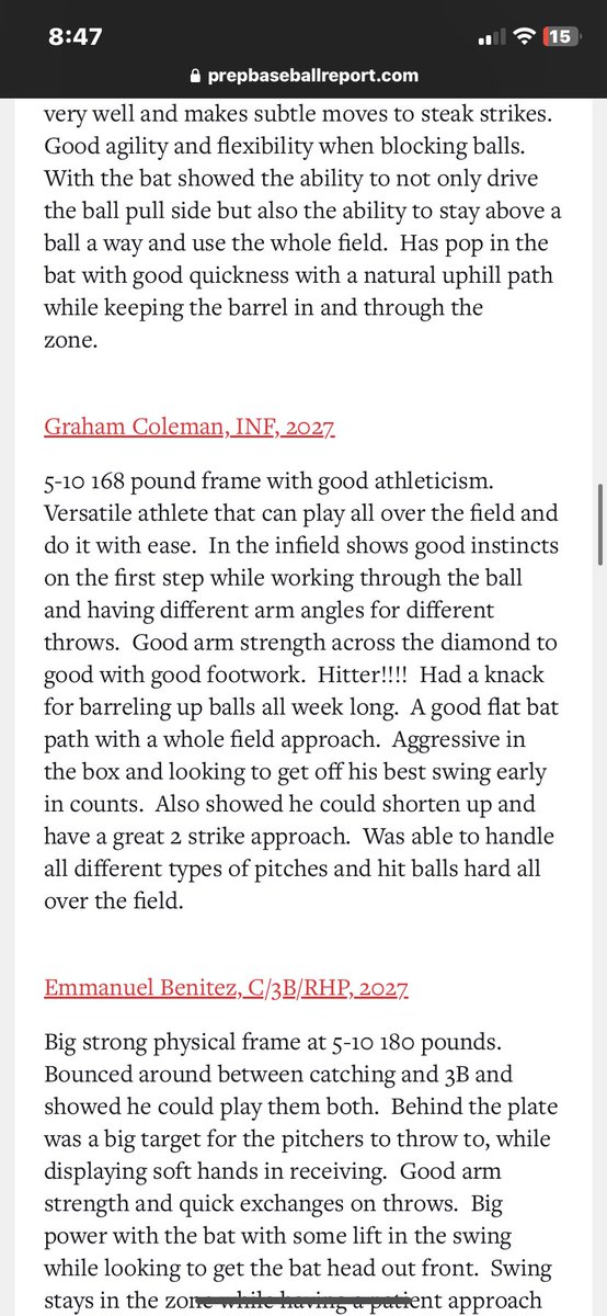 Thanks for the write up! @PBR_SC @SammyEsposito41 @Stewie_2