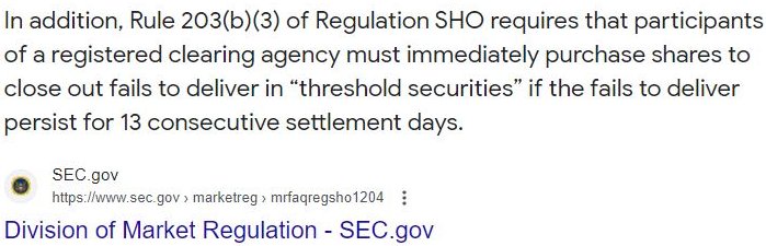 ApeOnIhub's tweet photo. ⏺️A NEW RECORD $AMC ON #NYSE #REGSHOLIST 29 DAYS ON 08/03/23 ⏺️
https://t.co/R9esjtEkMt………………
🔥Rule 203(b)(3) of Regulation SHO https://t.co/FX4BtIj91e………
🔥 350.19% AVERAGE COST TO BORROW #AMCSTOCK
🔥ESTIMATED SHORT INTEREST 29.93%
🔥8.06 DAYS TO COVER #AtAMC https://t.co/JSldm4zO1b