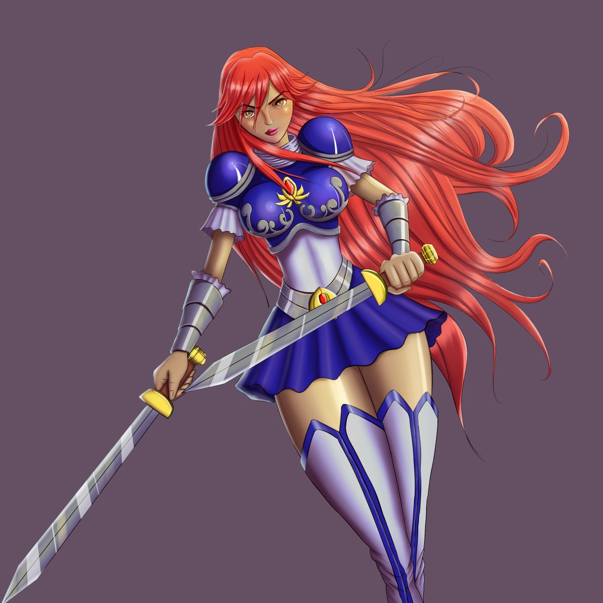 FredSketch's tweet photo. 🎨🗡️ ¡Atención, comunidad creativa! 🗡️🎨 Conoce a esta valiente guerrera en su épico dibujo digital. 🌟 Pero necesita un nombre acorde a su coraje, y ahí es donde tú entras. 🤔 Déjame tu sugerencia en los comentarios y podrías ser parte de su historia. 📝 https://t.co/WO6OsgOwJu