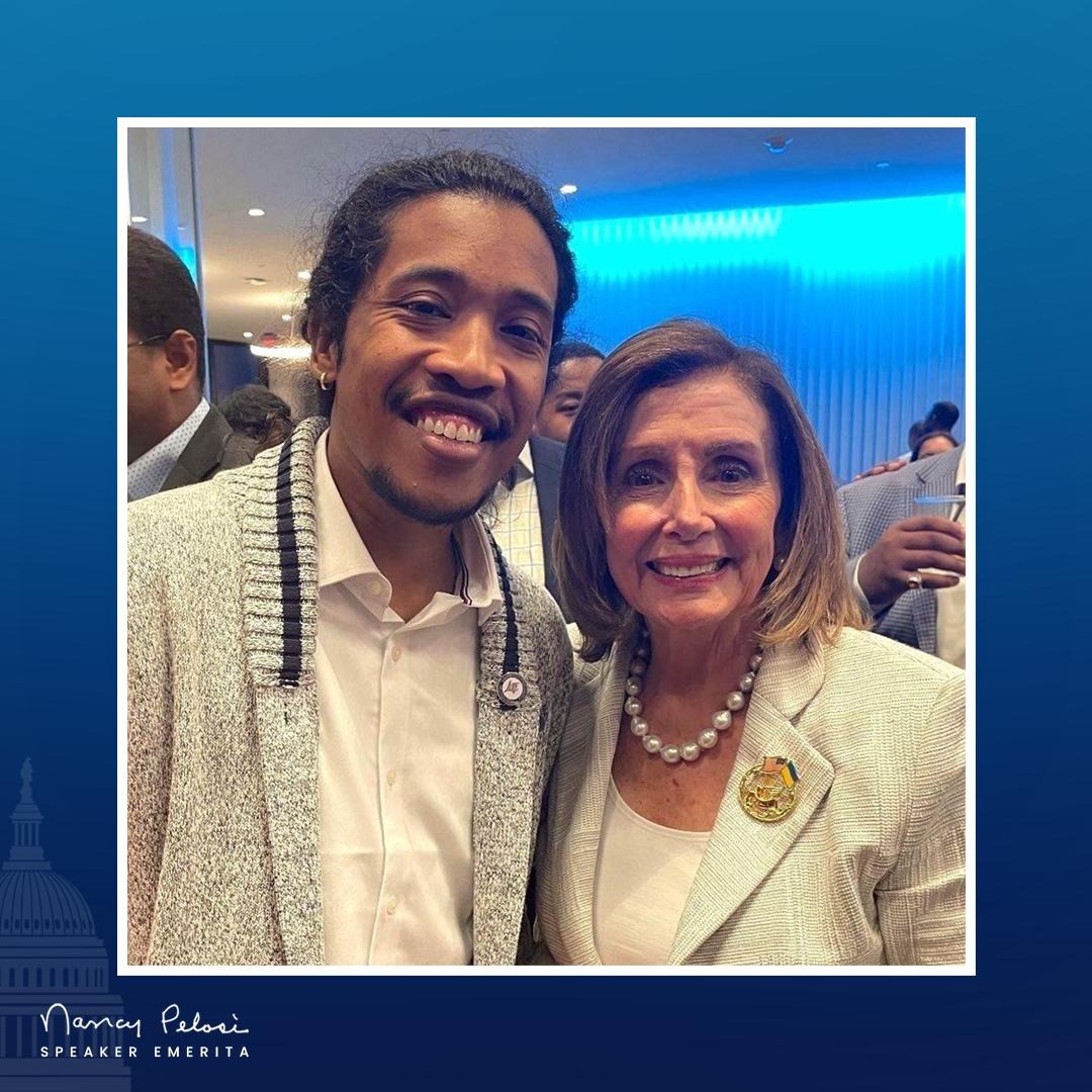 TeamPelosi's tweet photo. Congratulations @brotherjones_ on your decisive victory and return to the Tennessee legislature!  So pleased that the voters have sent you back where you belong — pursuing justice and opportunity For The People. -NP https://t.co/NGXCh47K9J