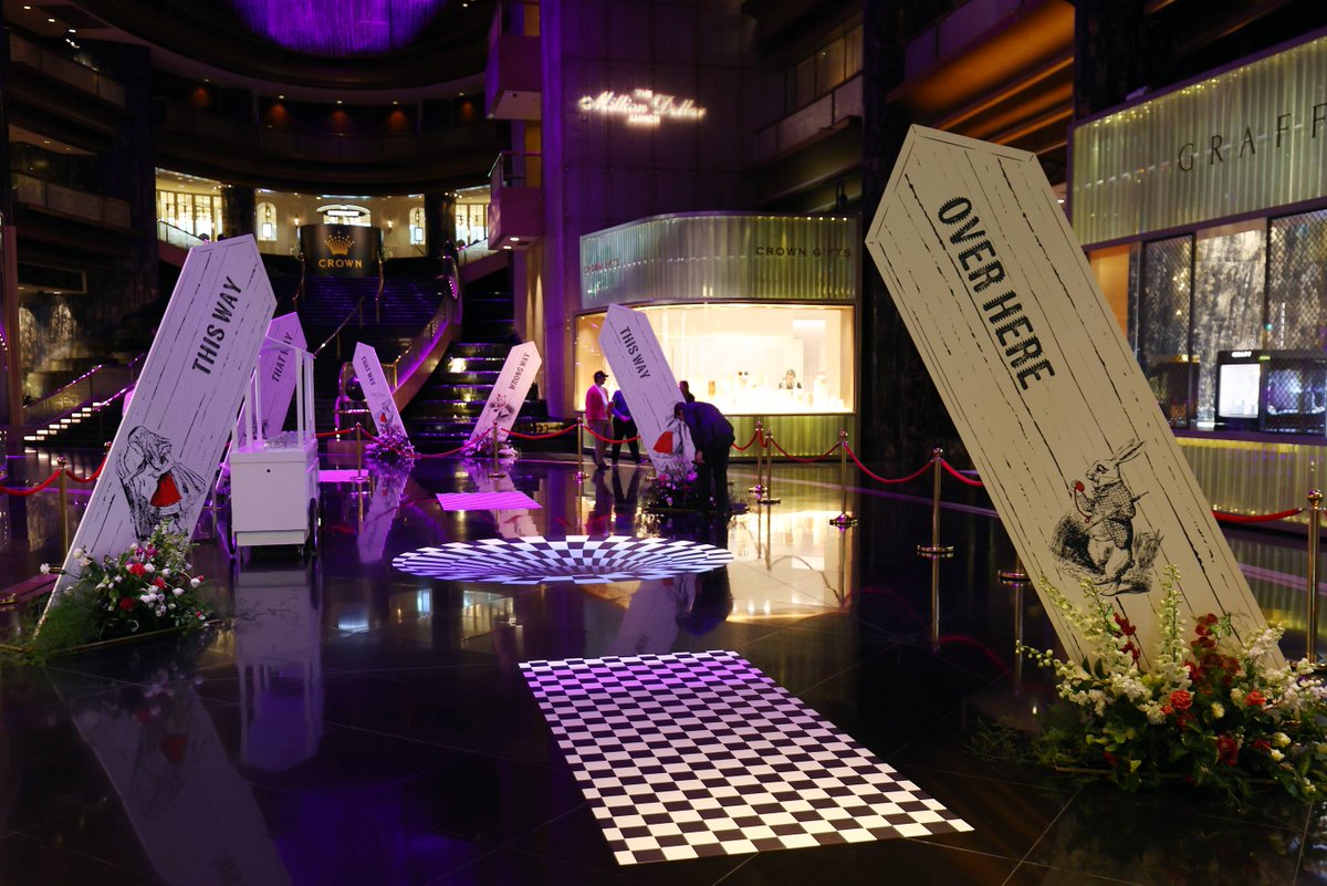 Step into a world of wonder by @EncoreEventTechnologiesAPAC and <a href="/Crown/">twizzy</a> as the fantastical adventures unfold at this year’s Million Dollar Lunch.