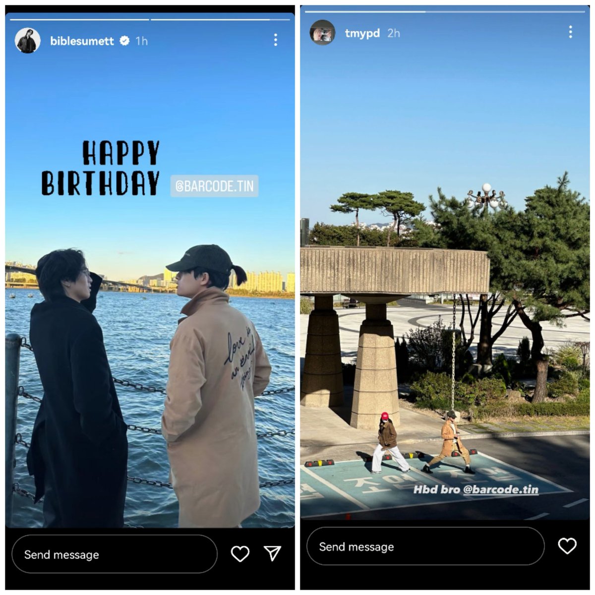 StarrySu54513's tweet photo. This shameless couple do everything to show their love for each other, disgusting fans disrespect fans. Using photos taken of each other in Korea! Please go to hell!!
@biblesumett #BibleWichapas #BibleBuild #biblemay #bsumone https://t.co/175YjhJWCC