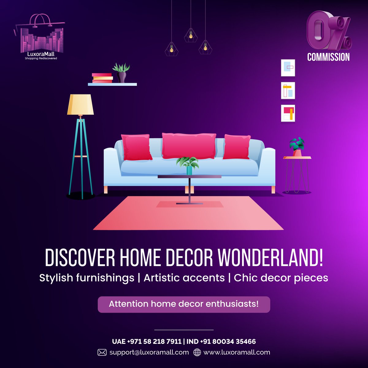 luxora_mall's tweet photo. Tyohar ke aane wale hain! You've been working on that home makeover, haven't you?

Step into a world of elegance and charm at Luxora Mall's Home Decor Wonderland. #earthquake #GranHermanoCHV https://t.co/kaJroMUqig