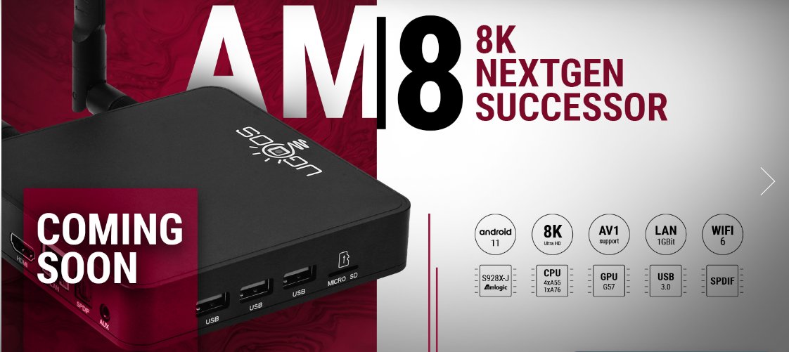 QpodsE's tweet image. Ugoos AM8 Plus 8K mini pc will be releasing soon! Stay tune for more AM8 pro details. This will be a powerful next gen Android 11 Amlogic MINI PC!  #ugoos #am8 #am8plus #ambpro #android #android11 #amlogic #8K