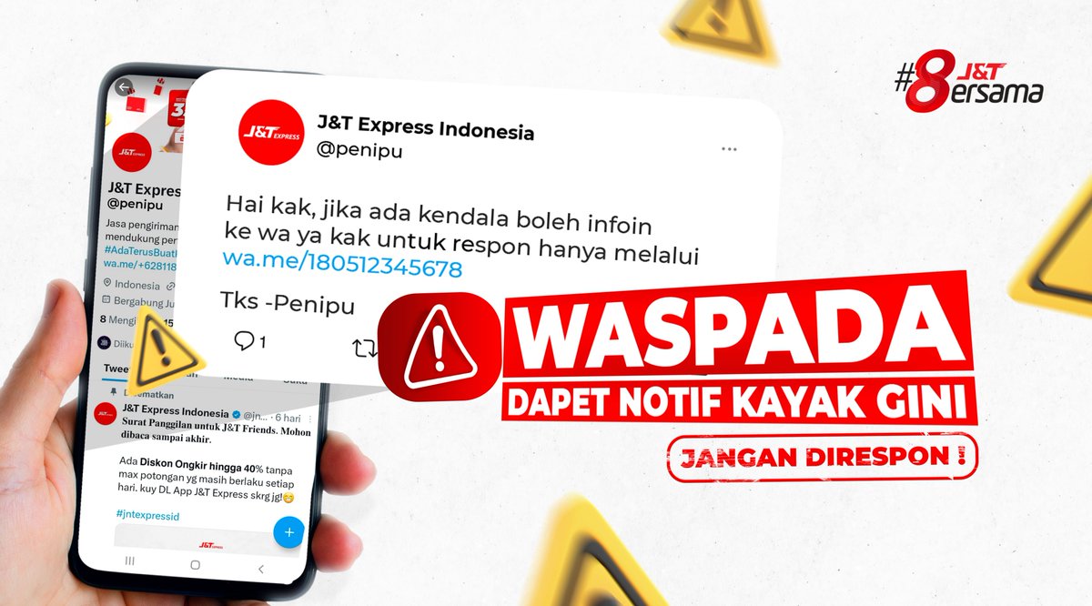 J&T Express Indonesia tweet media