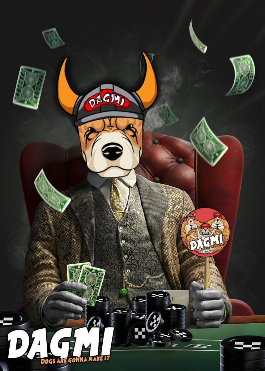 Approved by <a href="/RealFlokiInu/">Floki</a>

Dagmi is going to the Moon .... #FLOKI Army will come to support $DAGMI . They will take it to the Moon 🌙