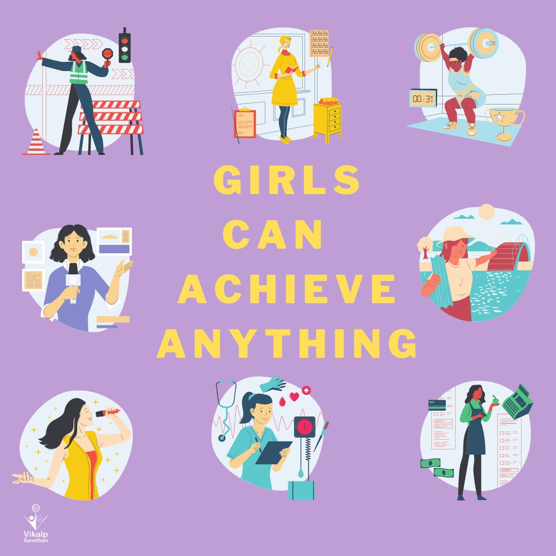 Girls can achieve anything.
Let's make sure that we can identify their infinite potential and empower them to achieve their dreams.