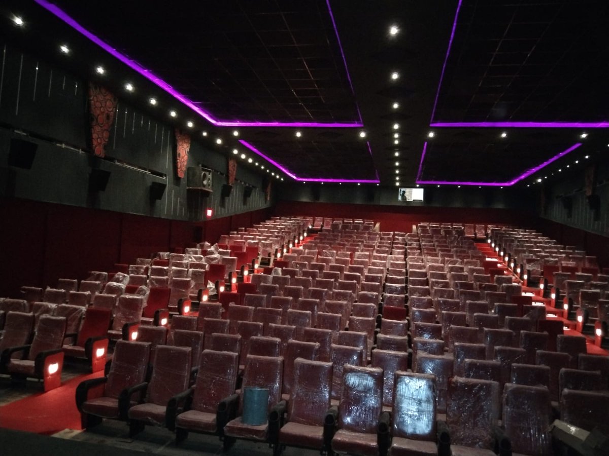 Vivek_Amir's tweet photo. Kulithalai Shanmuganantha Theater now turns #Vcinemas @theVcreations - Opening soon https://t.co/FHKeDcptwW