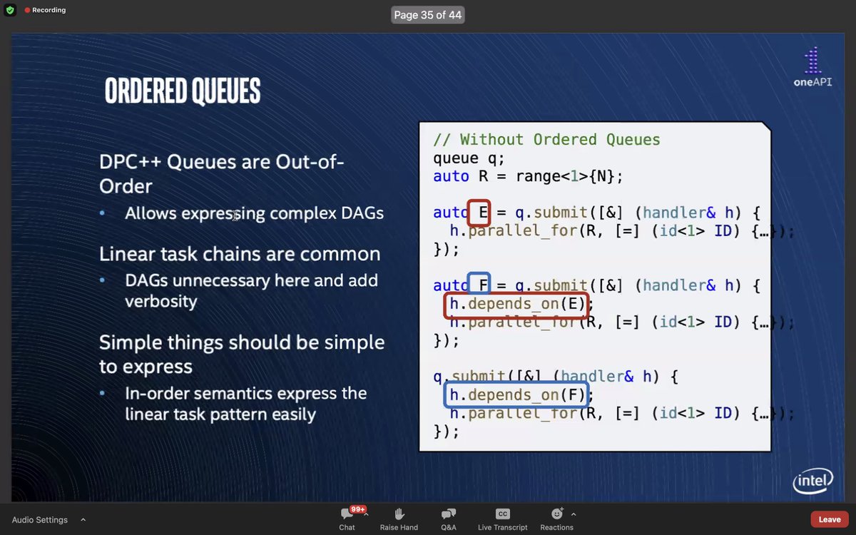 CppIndiaUG's tweet image. Thanks, Kiran Kannappan for this wonderful introduction to Intel oneAPI.

Sponsors:
@Intel @qubecinema @thinkcell @TechAtBloomberg

#cppindia #cppindiacon2023