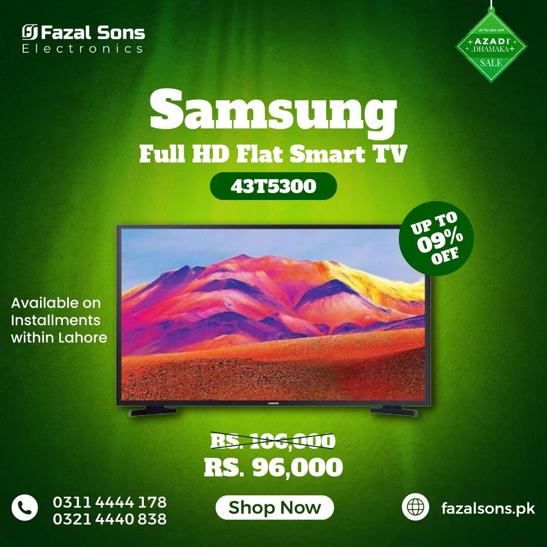 fazalsonslahore's tweet image. 𝐔𝐧𝐥𝐞𝐚𝐬𝐡 𝐭𝐡𝐞 𝐁𝐫𝐢𝐥𝐥𝐢𝐚𝐧𝐜𝐞!  𝐂𝐞𝐥𝐞𝐛𝐫𝐚𝐭𝐞 𝐅𝐫𝐞𝐞𝐝𝐨𝐦 𝐰𝐢𝐭𝐡 𝐅𝐚𝐳𝐚𝐥 𝐒𝐨𝐧𝐬 𝐄𝐥𝐞𝐜𝐭𝐫𝐨𝐧𝐢𝐜𝐬' 𝐀𝐳𝐚𝐝𝐢 𝐃𝐡𝐚𝐦𝐚𝐤𝐚 𝐒𝐚𝐥𝐞!
Don't miss out on jaw-dropping discounts on LED TVs this Independence Day Pakistan!
#Fazalsons #homeappliances