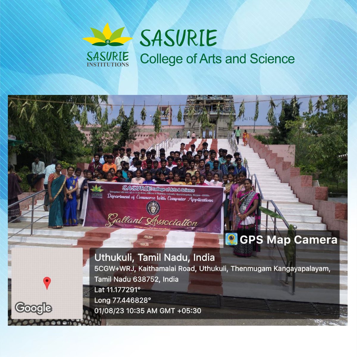sasurie_inst's tweet image. An extension activity was organized by the Department of Commerce with CA in order to encourage social activities among our students.
#extensionactivity #studentlife #studentsuccess  #socialactivity #socialservices #SocialServiceWorker #collegelife #sasurieinstitutions #Tiruppur