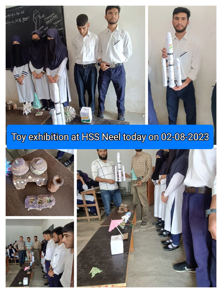 DietRamban's tweet photo. #Toycathon- 2023
School Level Exhibition held in various schools of Zone Banihal Distt Ramban on 02/08/2023 @EduMinOfIndia @JKSamagra @ParikshatManhas @dcramban @SCERTJK @jkscert_jmu @ncert @ChiefRamban @toycthonjkscert https://t.co/DDk6AX6iBC