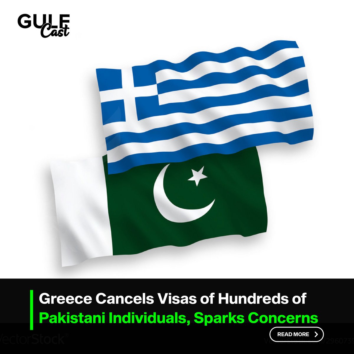 GulfCast's tweet photo. Reports suggest that Greece has cancelled the visas of hundreds of Pakistani individuals, subjecting migrants and workers to stricter checks.

#VisaCancellation #GreekEmbassy #PakistaniMigrants #gulfcast https://t.co/AFP6NMjmGT