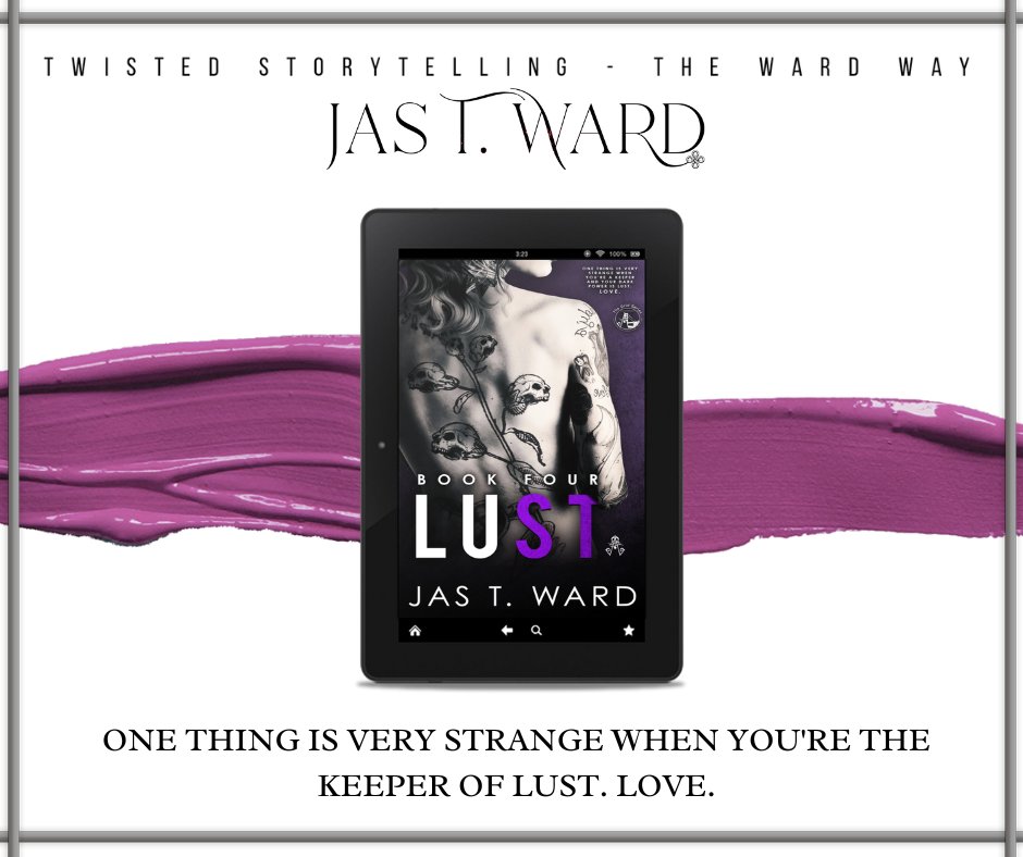𝐋𝐔𝐒𝐓 (𝐓𝐡𝐞 𝐆𝐫𝐢𝐝 𝐒𝐞𝐫𝐢𝐞𝐬 𝐁𝐨𝐨𝐤 𝟒) - books2read.com/WardsLust

𝐎𝐧𝐞 𝐭𝐡𝐢𝐧𝐠 𝐢𝐬 𝐯𝐞𝐫𝐲 𝐬𝐭𝐫𝐚𝐧𝐠𝐞 𝐰𝐡𝐞𝐧 𝐲𝐨𝐮'𝐫𝐞 𝐭𝐡𝐞 𝐊𝐞𝐞𝐩𝐞𝐫 𝐨𝐟 𝐋𝐮𝐬𝐭. 𝐋𝐨𝐯𝐞.

<a href="/JasTWard/">Jas T. Ward</a>