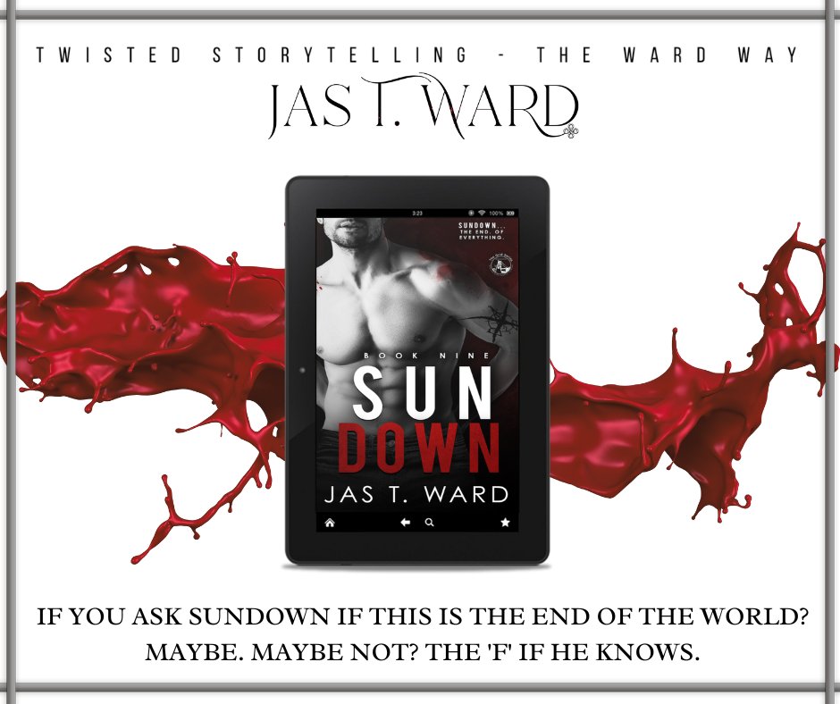 𝐒𝐮𝐧𝐝𝐨𝐰𝐧 (𝐓𝐡𝐞 𝐆𝐫𝐢𝐝 𝐒𝐞𝐫𝐢𝐞𝐬 𝐁𝐨𝐨𝐤 𝟗) - books2read.com/WardSundown

𝐈𝐟 𝐲𝐨𝐮 𝐚𝐬𝐤 𝐒𝐮𝐧𝐝𝐨𝐰𝐧 𝐢𝐟 𝐭𝐡𝐢𝐬 𝐢𝐬 𝐭𝐡𝐞 𝐞𝐧𝐝 𝐨𝐟 𝐭𝐡𝐞 𝐰𝐨𝐫𝐥𝐝? 𝐌𝐚𝐲𝐛𝐞. 𝐌𝐚𝐲𝐛𝐞 𝐧𝐨𝐭? 𝐓𝐡𝐞 '𝐅' 𝐢𝐟 𝐡𝐞 𝐤𝐧𝐨𝐰𝐬.

<a href="/JasTWard/">Jas T. Ward</a>