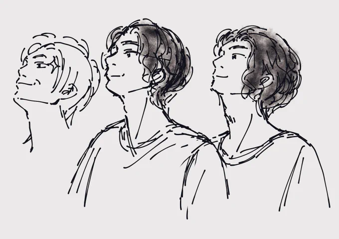 practice どうしても習得できない首と肩('ω`)