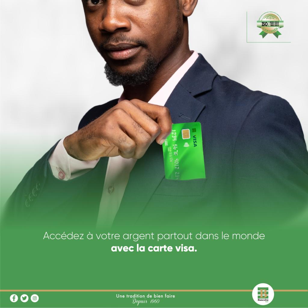 IngoMagazine's tweet image. Effectuez des transactions partout dans le monde et en toute sécurité avec la carte Visa.

#Bancobu #Banquedigitale #UneTraditiondeBienFaire #mobilebanking #Burundi #Bankleader