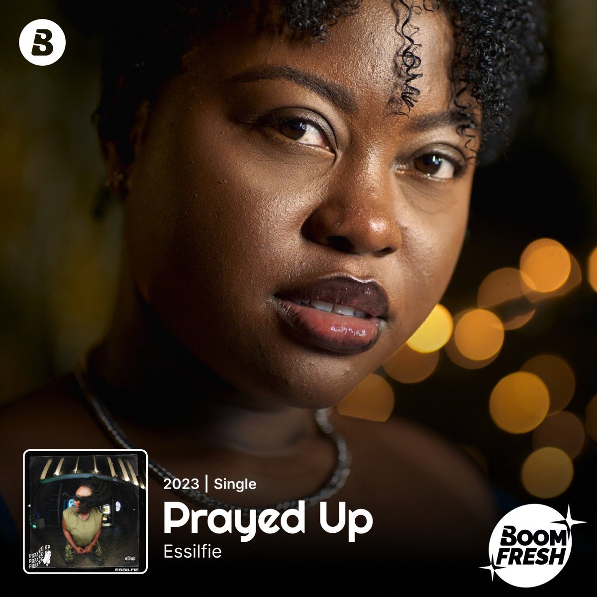 BoomplayGhana's tweet image. 🔥BOOMFRESH🔥
Stay #PrayedUp with this new jam from @EssilfieMusic 🙏.

🎧 boomplay.com/share/album/73…

#NewMusic #HomeOfMusic #Boomfresh