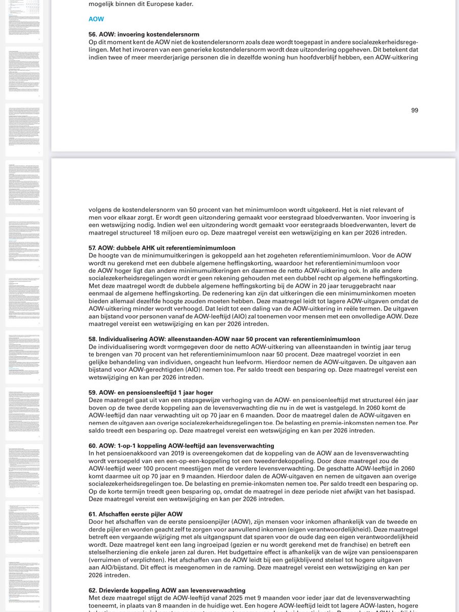 MvRooijen's tweet photo. .@NOS Doldwaze suggesties @Financien voor:
Afschaffen AOW in 2075
AlleenstaandenAOW gelijk stellen aan GehuwdenAOW: 
50% ipv 70%
Hogere #AOWleeftijd en Pensioenleeftijd
Verlagen AOW met als gevolg: #OntkopelingAOW
@lientje1967 @PieterOmtzigt https://t.co/eHUkSBZfbK