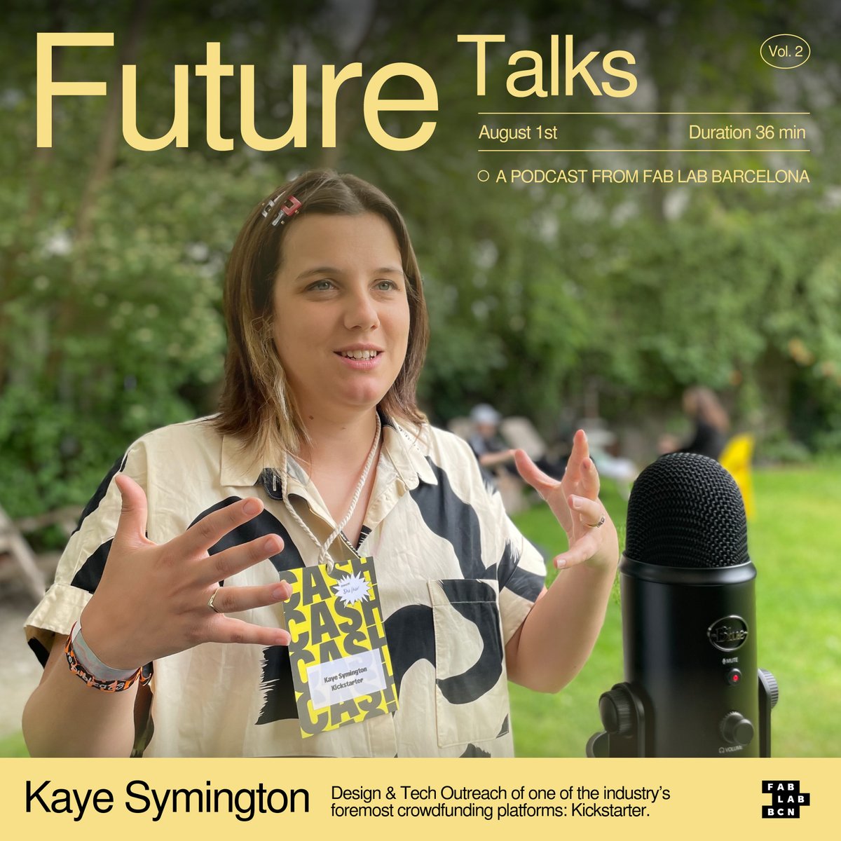Fab Lab Barcelona (@fablabbcn) on Twitter photo 📢 Exciting news! 🚀 We had a conversation with <a href="/kayesymington/">Kaye Symington (She/Her)</a>, representative at <a href="/Kickstarter/">Kickstarter</a>, during the <a href="/republica/">re:publica</a> Festival in Berlin. 🌟 Dive into the story of Kickstarter and its role in the #creativelandscape.
fablabbcn.org/blog/future-ta… 📢 Exciting news! 🚀 We had a conversation with <a href="/kayesymington/">Kaye Symington (She/Her)</a>, representative at <a href="/Kickstarter/">Kickstarter</a>, during the <a href="/republica/">re:publica</a> Festival in Berlin. 🌟 Dive into the story of Kickstarter and its role in the #creativelandscape.
fablabbcn.org/blog/future-ta…