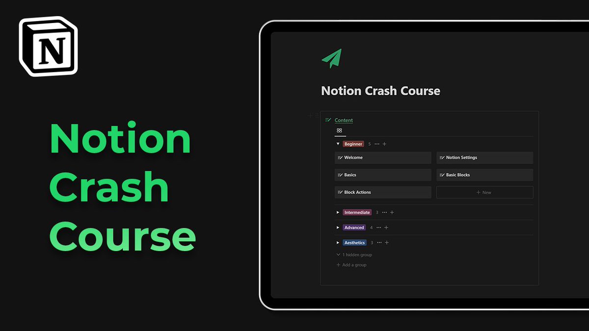 Notion is a productivity beast.

Yet 96% still treat it like a house cat.

So I built a FREE Notion Crash Course

To unlock your productivity potential...

Get it in the next 24h if you:

1. Follow me <a href="/chrisnotion/">Chris Punt</a>  
2. Like &amp; RT
3. Reply  "SEND"
