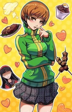 “Don’t think. Feel. *giggle*”

❤️ Switch
❤️ Futa
❤️Loves Makoto and Kawakami (and meat)
❤️ Likes mostly girls (or other futas) but also does ok with some femboys :3
#persona #Persona3 #nsfw #chie