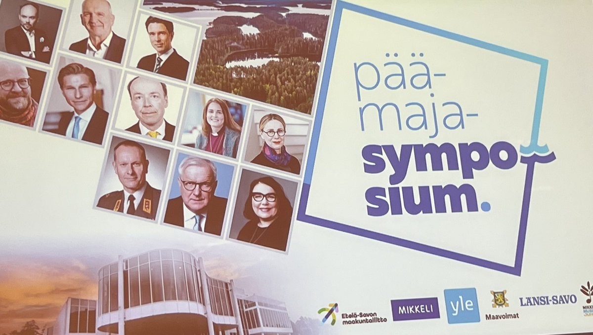 Mannerheimilla oli laaja käsitys kansainvälisestä tilanteesta 1930-luvulla. Nyt globaali järjestys on asettamassa uuteen asentoon. <a href="/anttihakkanen/">Antti Häkkänen</a> #mannerheimluento #päämajasymposium #mikaeli #mikkelinmusiikkijuhlat