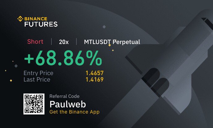 paulweb03's tweet photo. Good morning World, letโs stay jiggi
#mtlusdt
#binancefutures
#ghcrypto https://t.co/jymPblh3YD