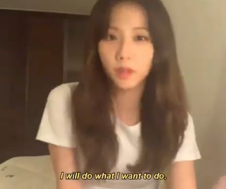 actressooyaaa's tweet photo. “I will do what I want to do. The things I do... it doesn't mean that I followed what you told me to.” — JISOO https://t.co/bwww9QMNOA