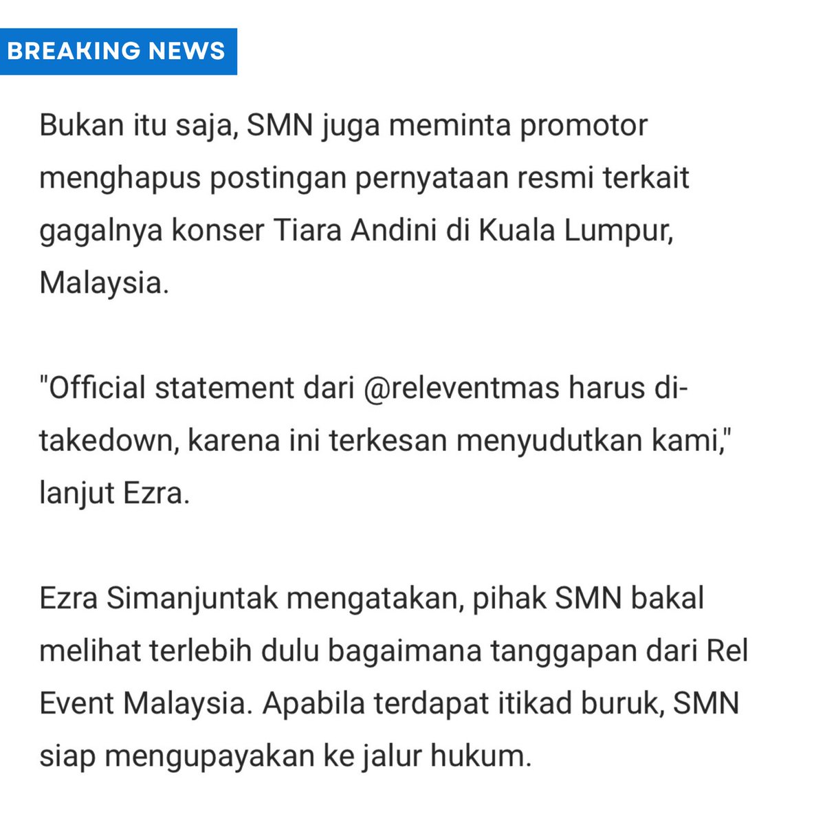 splaw_office's tweet photo. Baca Berita Selengkapnya pada link dibawah ini 👇🏻 

https://t.co/3C4WUl1CV9
#tiaraandini #kantorhukum https://t.co/gjZGIgV7SU