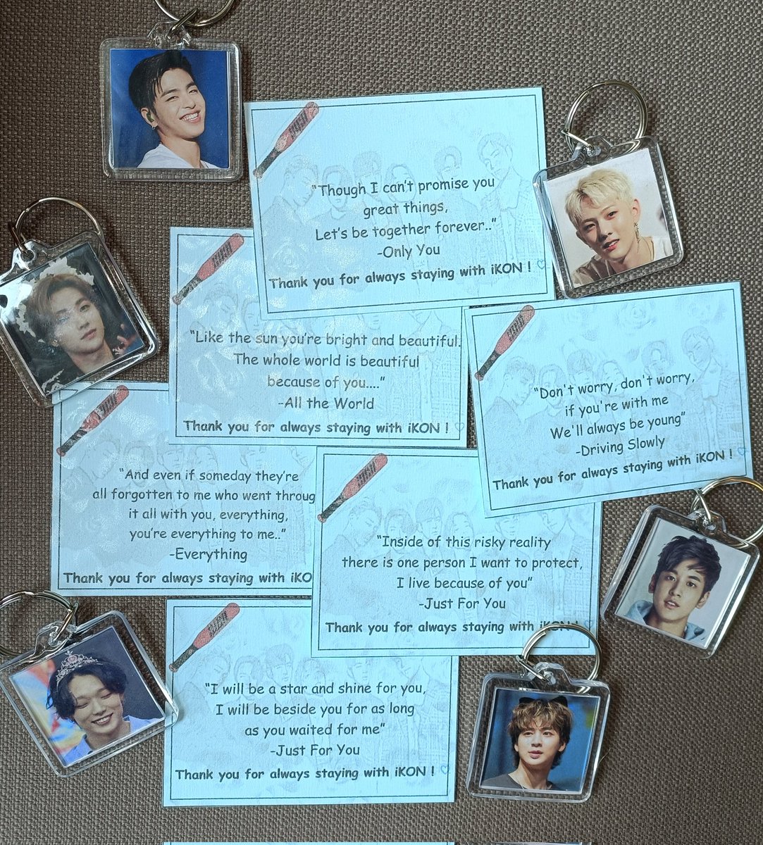 D-01

FREEBIES ALERT ‼️

iKON Take Off in Manila 2023 ✈️

Date: Aug 5
Time &amp; Loc: TBA

👉 like &amp; rt to spread
👉 while supplies last! 🤣

Polaroid photo, acrylic keychain and candies included in the ziplock

So excited to meet you! See you all iKonics! 🩵

#iKONinMANILA2023 #iKON