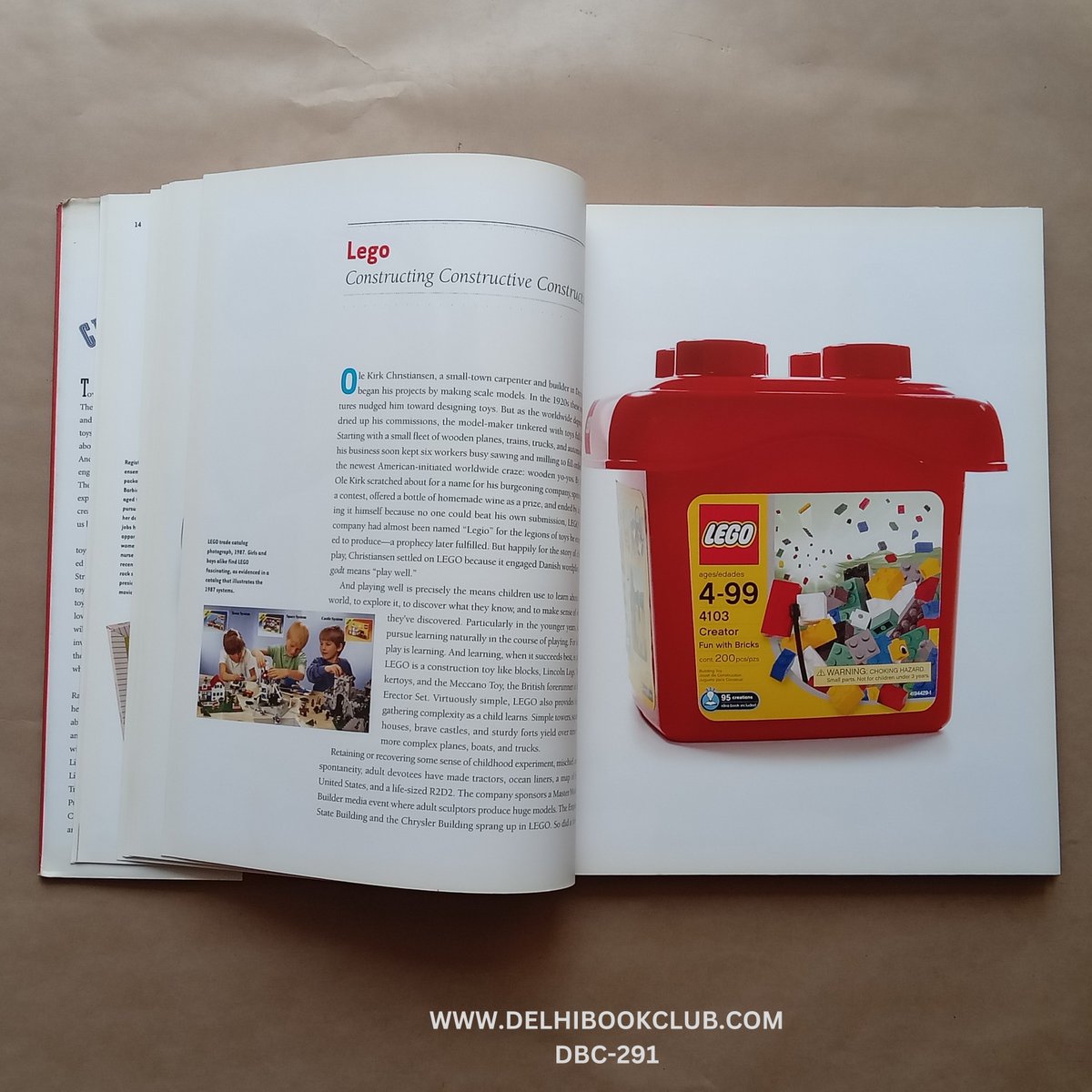 ISBN NO :-  9780762435654
Book Name :-Classic toys of the national toy hall of fame
Author Name :- Scott g. Eberle
Publisher :- RUNNING PRESS

DELHI BOOK CLUB

#delhibookclub
#Classictoys #Scottgeberle #year2009 #RUNNINGPRESS #FirstEdition #Antque #Toy #Unique 

#books