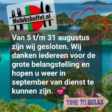 Moluksbuffet Bedum tweet media