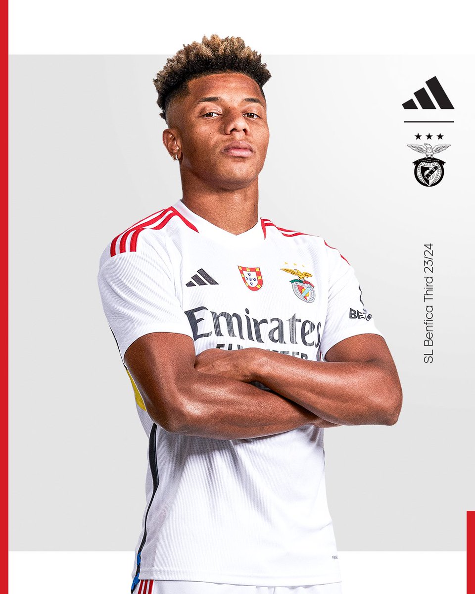 SLBenfica's tweet photo. 🦅 A love without borders: Terceira Camisola do SL Benfica 23/24.

#adidasfootball https://t.co/GiGOo98e2k