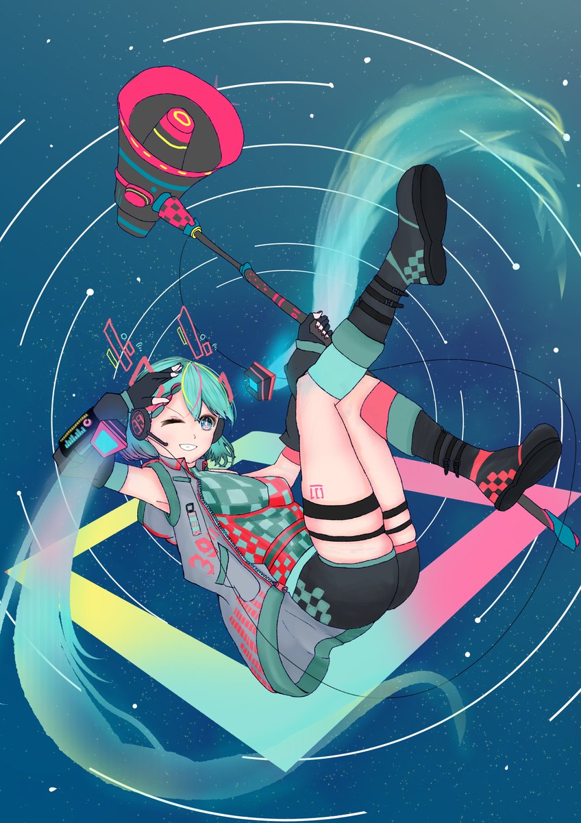 初音ミク「My Entry for #ProjectMiku39   I personal」|Cocoa Cawfeeのイラスト