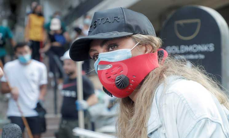 @mayadiab @ZMURADofficial @OffreJoieLB @anghami @raghebalama @BalqeesFathi @BebeRexha @Mayadiab also joined the volunteers in cleaning the city and cocking meals at her home with her mother for all the people who lost their homes.  #BeirutBlast