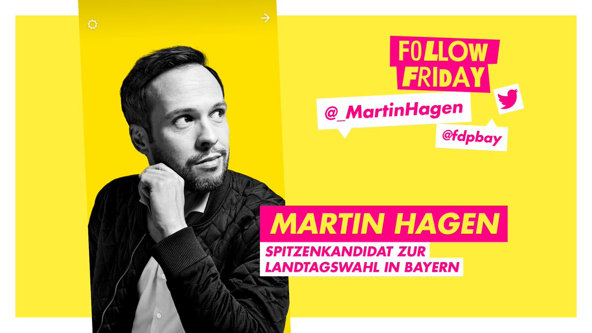 FDP (@fdp) on Twitter photo Jetzt folgen ➡️ <a href="/_MartinHagen/">Martin Hagen</a> ist unser Spitzenkandidat für die Landtagswahl in Bayern! Bremsen lösen. Potenzial entfesseln. Das Land modernisieren. Die Zukunft willkommen heißen. Dafür steht Martin Hagen. Und dafür tritt die <a href="/fdpbay/">FDP Bayern</a> bei der Landtagswahl am 8. Oktober an. Jetzt folgen ➡️ <a href="/_MartinHagen/">Martin Hagen</a> ist unser Spitzenkandidat für die Landtagswahl in Bayern! Bremsen lösen. Potenzial entfesseln. Das Land modernisieren. Die Zukunft willkommen heißen. Dafür steht Martin Hagen. Und dafür tritt die <a href="/fdpbay/">FDP Bayern</a> bei der Landtagswahl am 8. Oktober an.