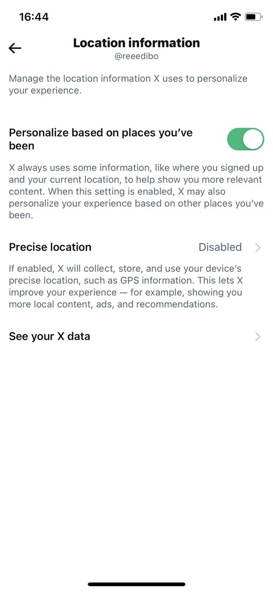 reeedibo's tweet photo. Xになってから色々勝���に設定変わってると聞いて確認したらオンにされてた https://t.co/7rQFoglsJC