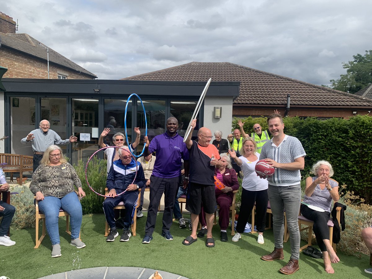 This week we were delighted to welcome Jason Fergus, Director of Active Essex and Grant Taylor of Basildon Council. Jason and Grant were impressed with how sport and physical activity are used at Peaceful Place to help people diagnosed with early dementia to live their best lives