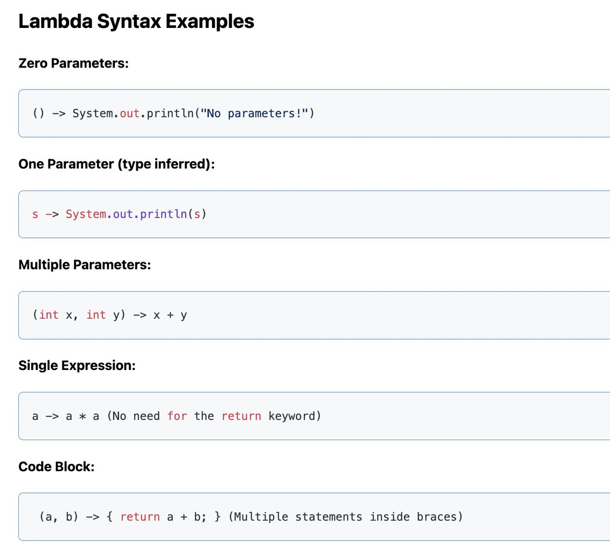 GuidesJava's tweet image. Learn everything about Lambda expressions in Java:
javaguides.net/2018/07/java-8…