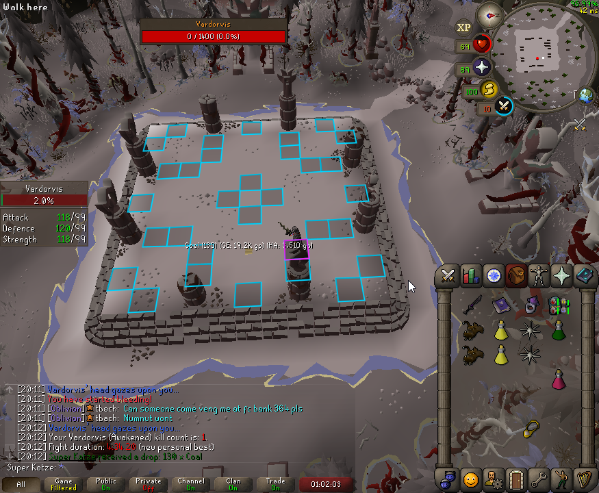 SuperrrKatze's tweet photo. Blood Torva unlocked (looks like I'm playing Tileman jfc) https://t.co/dWKCIQ57YV