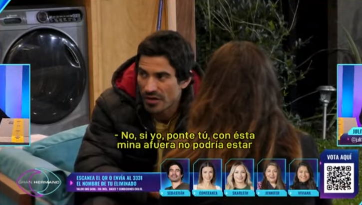 askfili's tweet photo. me da de vdd tanta risa ver como el seba y la trini siempre dicen q la cony esta loca y q ella es la perseguida, q sus conversaciones nunca giran en torno a ella, mientras estan hablando de ella KJSDNCKSDJC #GranHermanoCHV #GranHermanoChile https://t.co/dHRS5duoNO