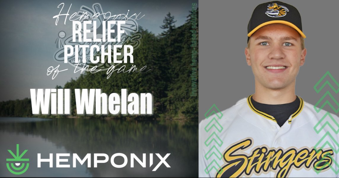 Navigated through two innings in relief!

Congrats to <a href="/WillWhelan10/">Will Whelan</a>, tonight’s <a href="/hemponix/">Hemponix</a> Relief Pitcher of the Game