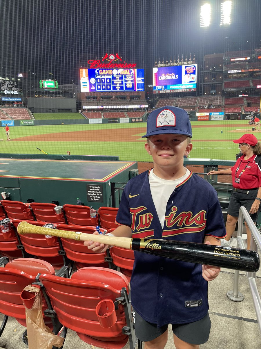 Great <a href="/Twins/">Minnesota Twins</a> win tonight! Another field visited following our <a href="/Twins/">Minnesota Twins</a>. Thanks <a href="/Ryan_Jeffers8/">Ryan Jeffers</a> for making this kids night with your boom stick! <a href="/morsecode/">Dustin Morse</a>