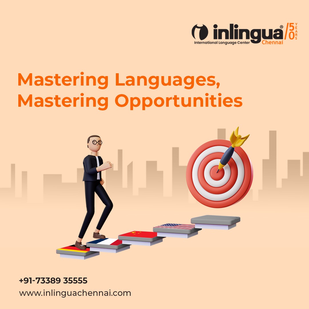InlinguaChennai's tweet photo. If you can master languages, then you can also master opportunities...!
#languages #English #languagelearning #learn #grammar #EnglishLanguage #translation #languagestudy #linguistics #learnlanguages #masterlanguage #JapaneseLanguage #Career #Spanish #germanlanguage https://t.co/8Ck0H0XlCm