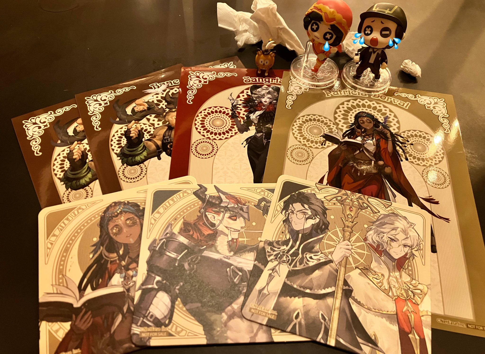 第五人格　カフェ　特典　ブロマイド　fantasy world コンプリート 第五人格 カフェ 特典 ブロマイド fantasy world コンプリート 第五