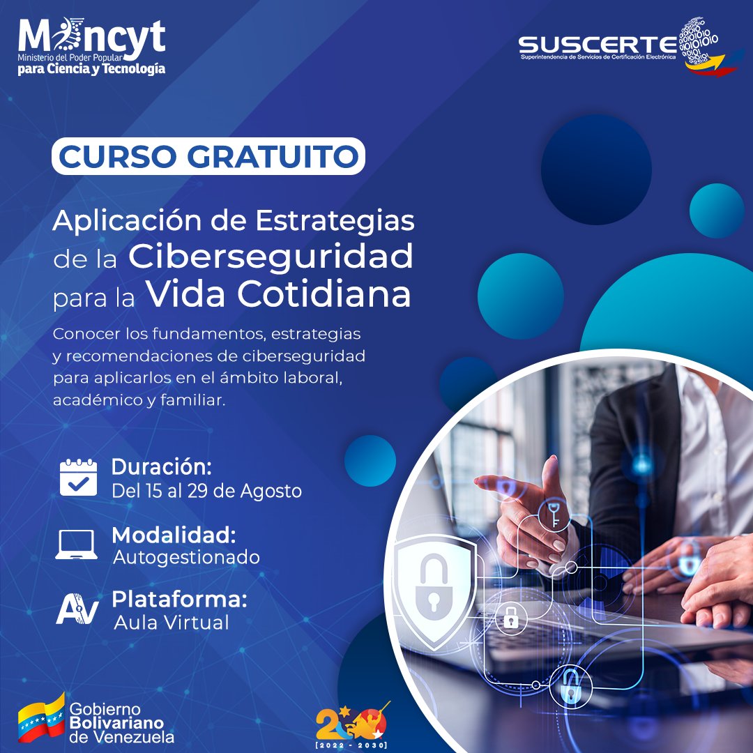 Sabías que las carreras más demandas para el futuro están vinculadas a la Seguridad Informática? 

1- Ingeniero de Seguridad de Redes.
2- Analista de Seguridad y Cibernética.
3- Gerente de Seguridad Cibernética.
4- Arquitecto de seguridad.
5- Director de seguridad de la