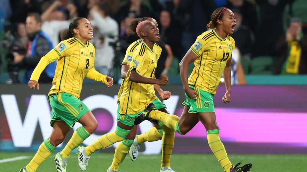 VibeMagazine's tweet photo. Jamaica Makes History In Women’s World Cup https://t.co/9e8i0qxtfa https://t.co/s6M3j6kDy1